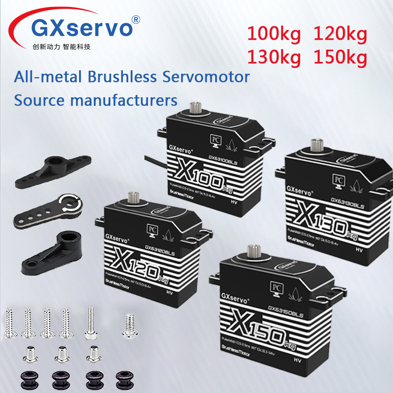 Heavy Equipment Supplies - GXservo High Torque IP67 Servos 100kg