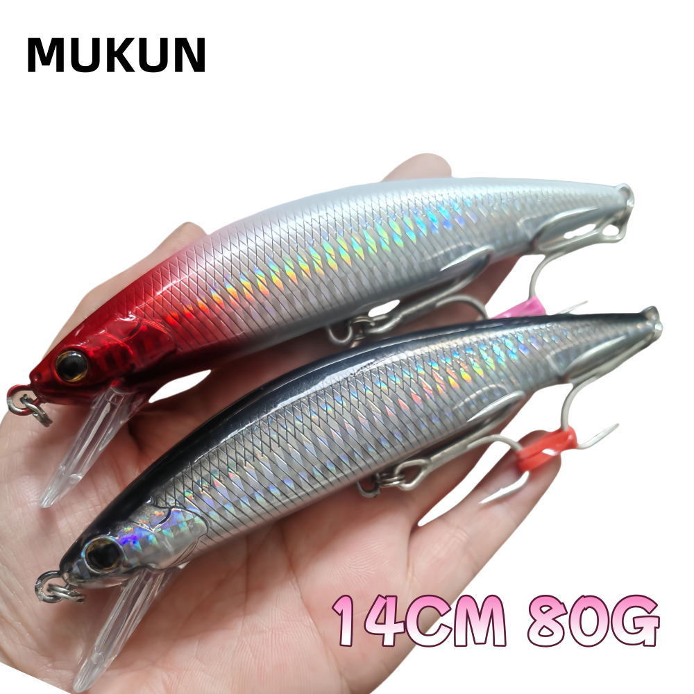 Heavy Equipment Supplies - 140mm 80g Big Heavy Sinking Minnow