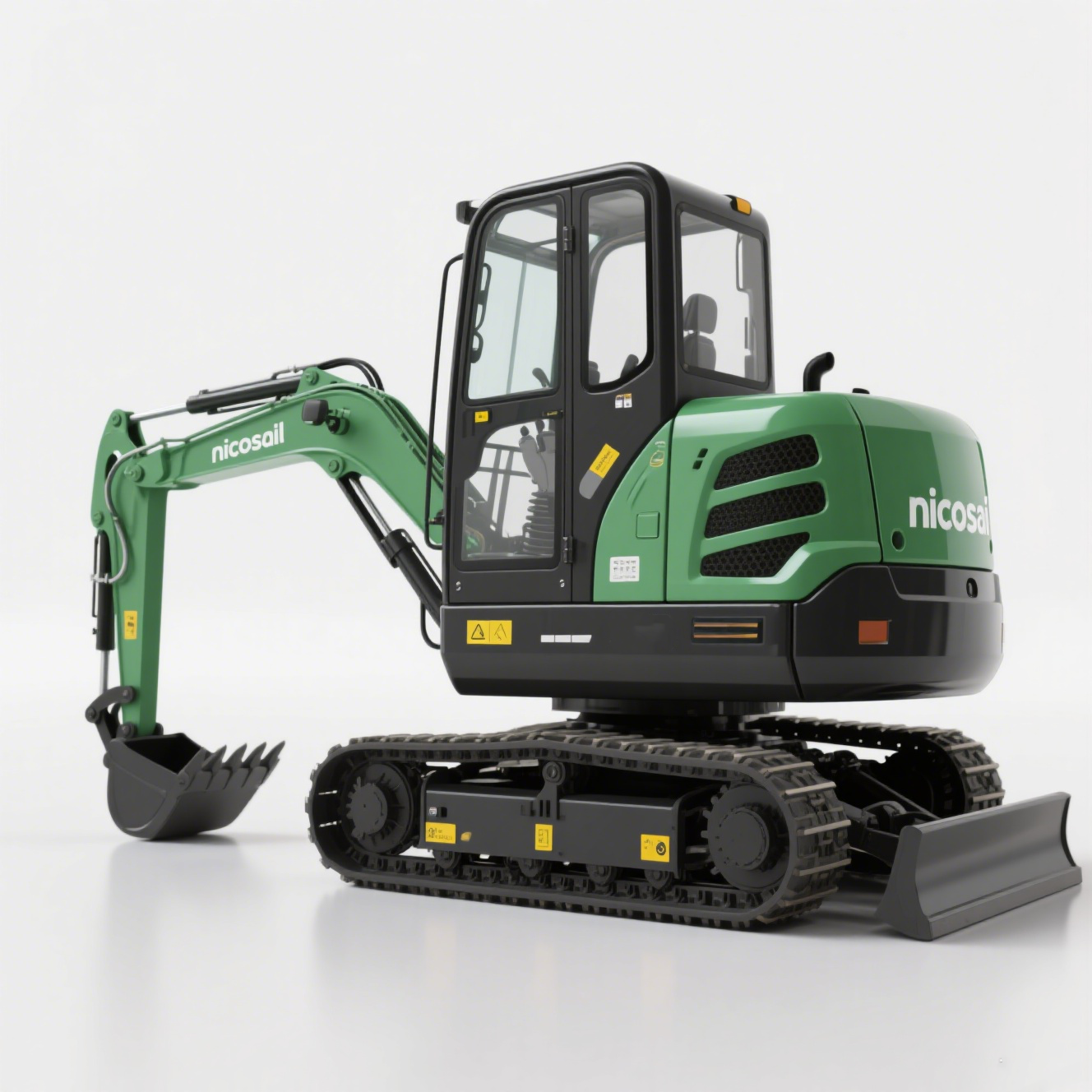 Heavy Equipment Service - Compact 3-Ton Small Excavator Heavy-Duty Construction