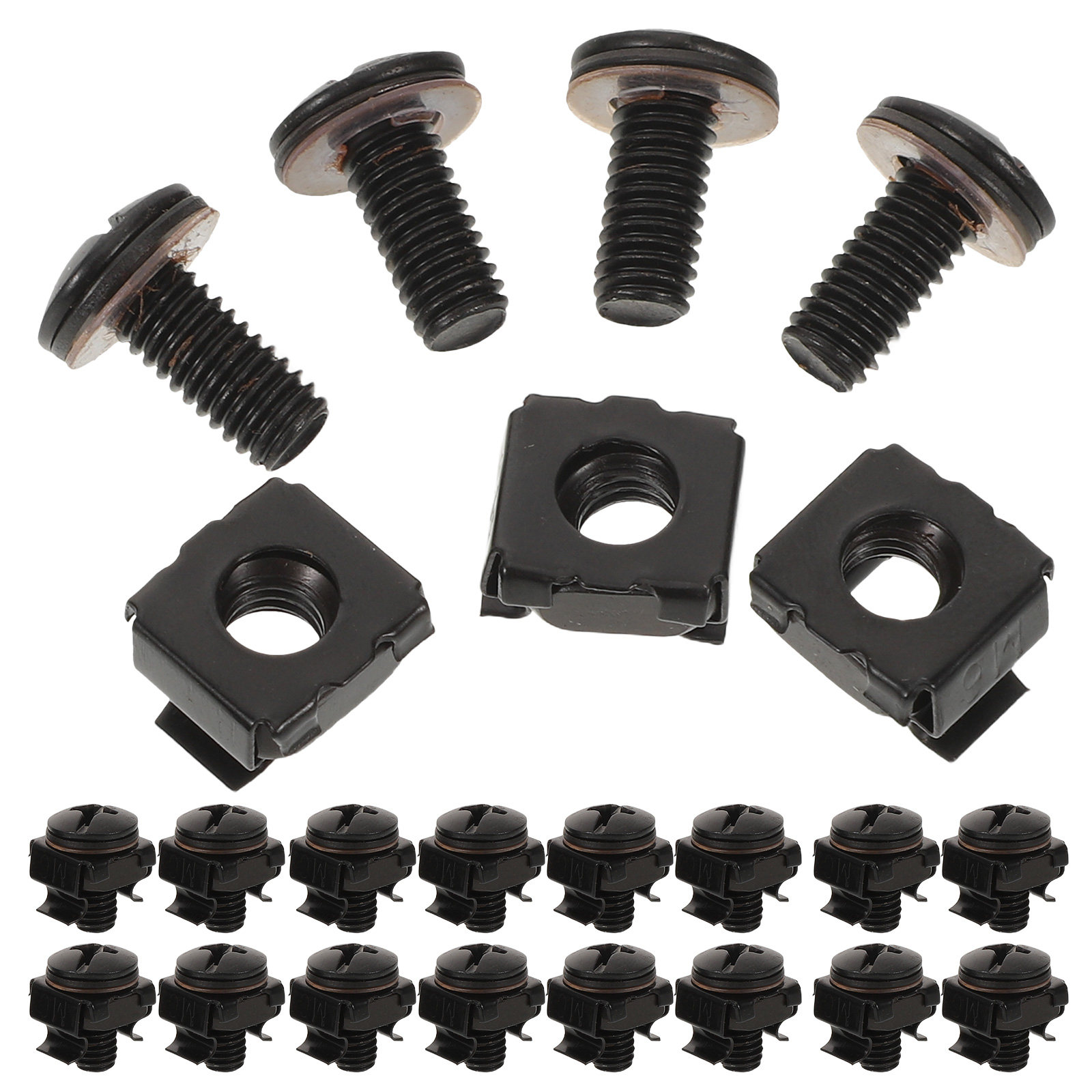 40Pcs Rack Mount Screws M6x14m - Heavy Equipment Bundle incelemesi ve fiyatı