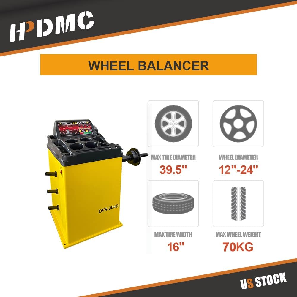 HPDMC Wheel Balancer 24'' Rim  - Heavy Equipment Service incelemesi ve fiyatı