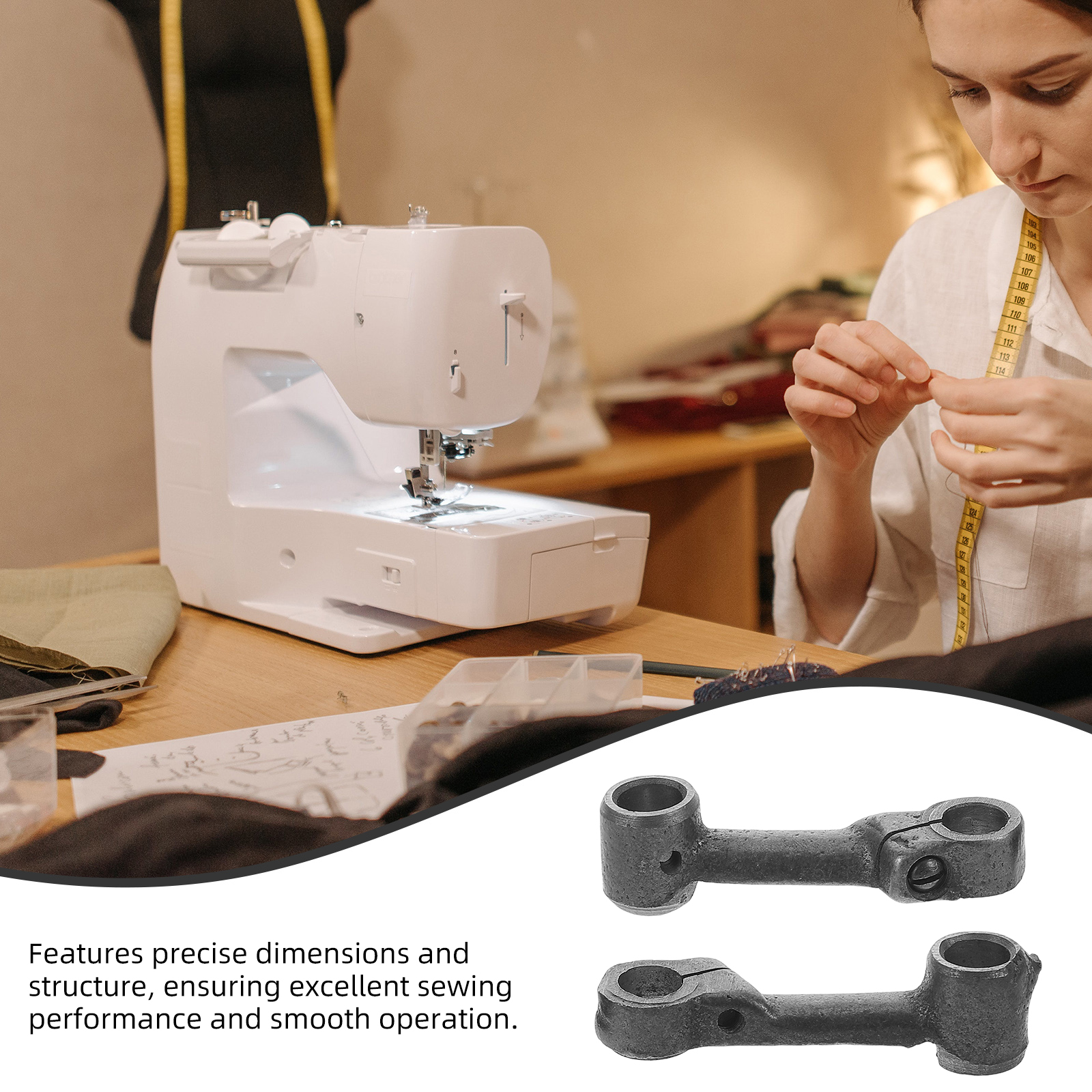2Pcs Small Connecting Rod for  - Heavy Equipment Parts incelemesi ve fiyatı