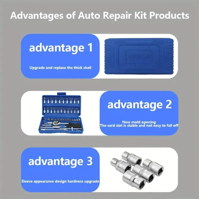 46-in-1 Heavy Duty Automotive  - Heavy Equipment Supplies incelemesi ve fiyatı