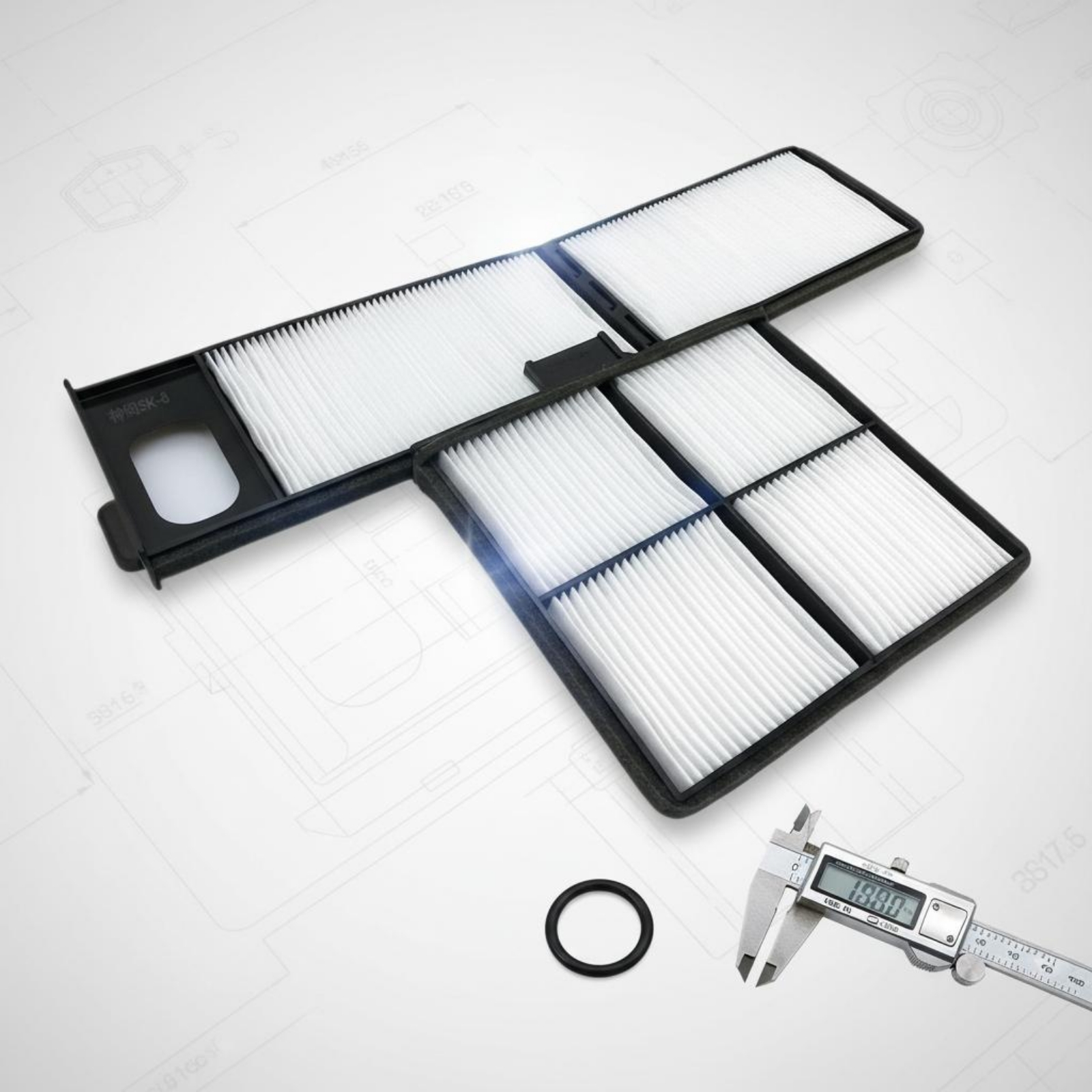 Excavator Cabin Filter OEM Equ - Heavy Equipment Service incelemesi ve fiyatı