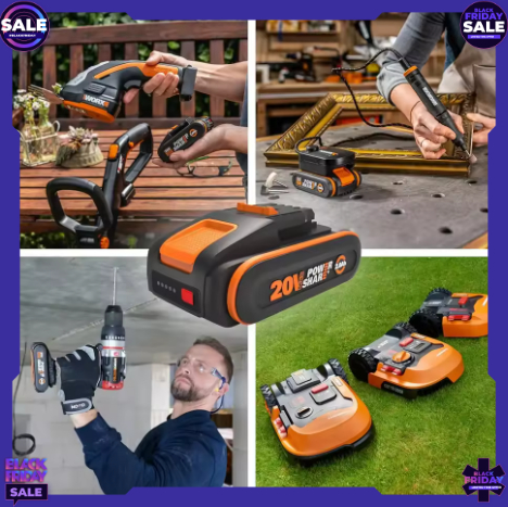 Worx 20V Rechargeable Battery  - Heavy Equipment Bundle incelemesi ve fiyatı