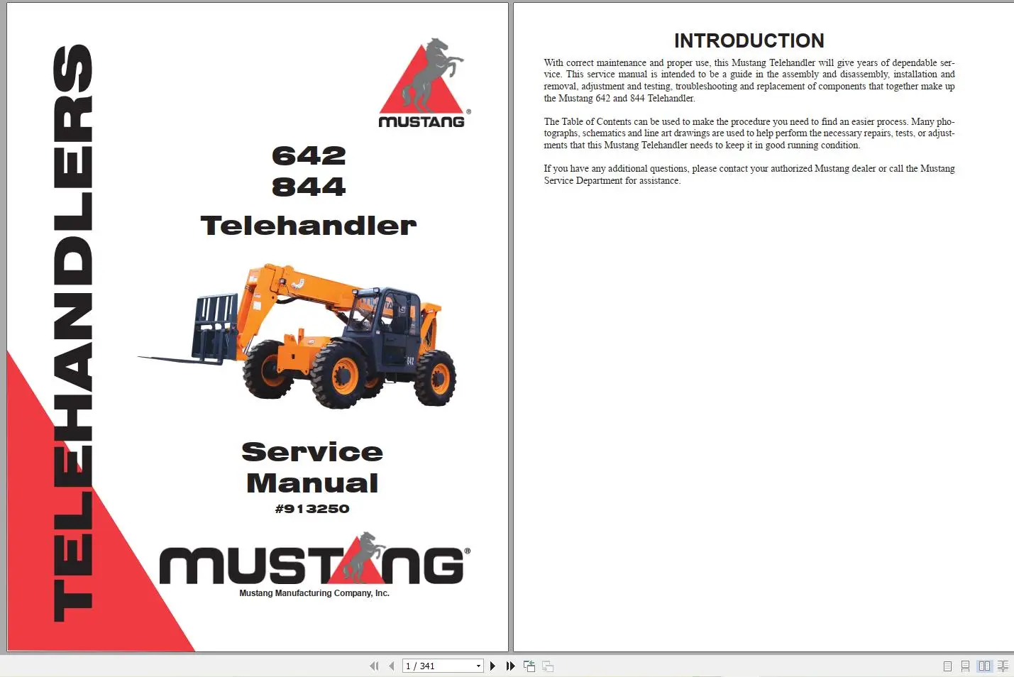 AutoDVD2 Mustang Machinery Hea - Heavy Equipment Service incelemesi ve fiyatı