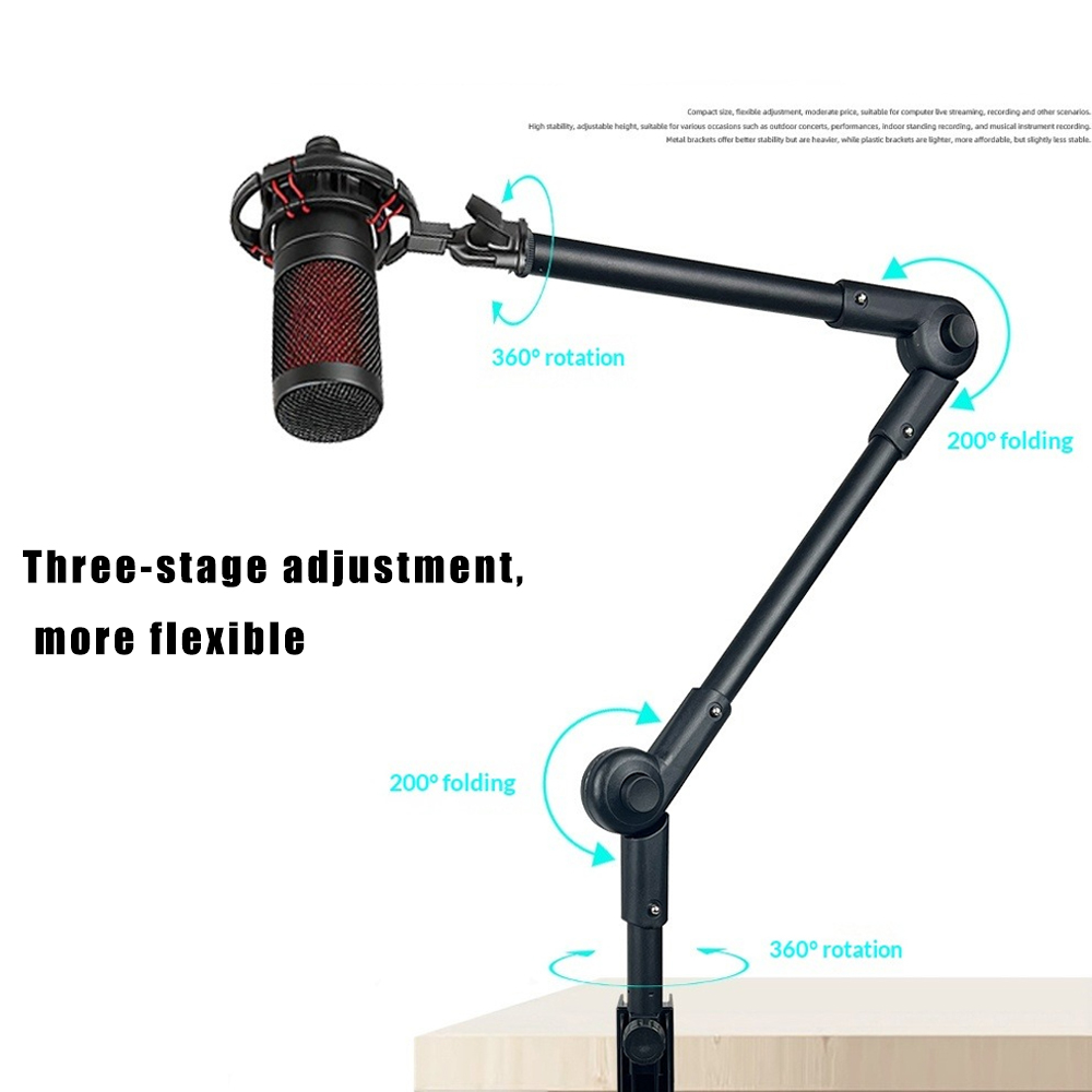 Three-Section Microphone Boom  - Heavy Equipment Bundle incelemesi ve fiyatı