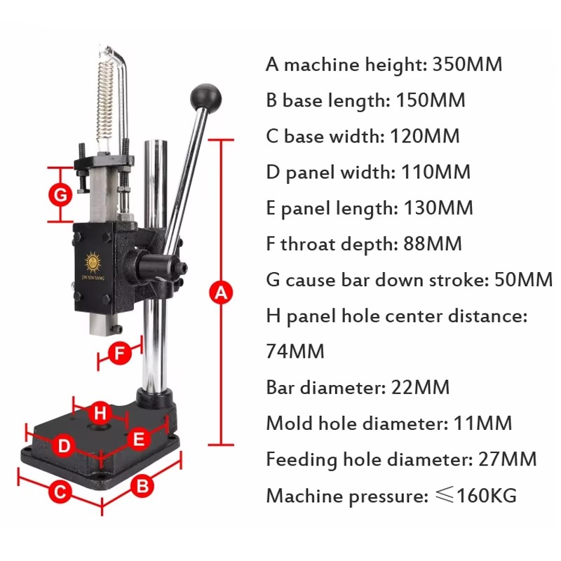 Heavy Duty Manual Press Machin - Heavy Equipment Supplies incelemesi ve fiyatı